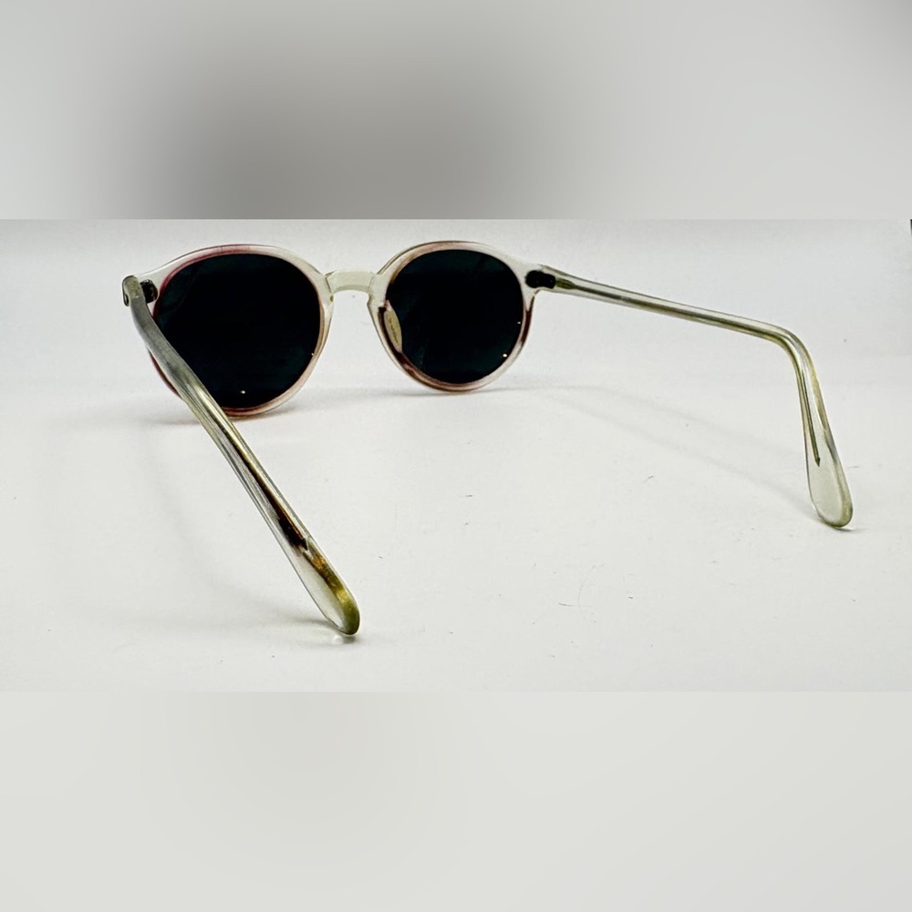 Vintage Translucent Round Sunglasses Frames - Picture 5 of 8